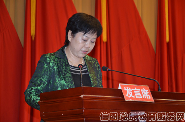 信阳市城市管理综合执法局党组书记,局长 张立英